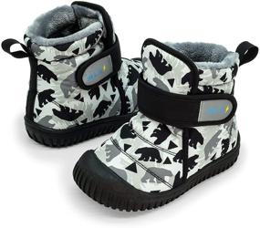 img 3 attached to 👢 Keep Your Toddler Toasty & Dry with JAN & JUL Water-Resistant Winter Boots