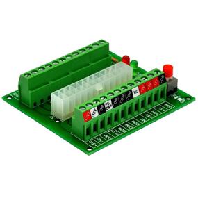 img 3 attached to 💡 Представляем модуль Electronics-Salon 24/20-pin ATX DC Power Supply Breakout Board: Упростите настройку вашей электроники!