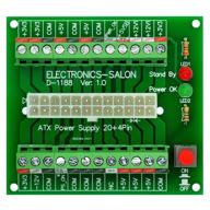 💡 представляем модуль electronics-salon 24/20-pin atx dc power supply breakout board: упростите настройку вашей электроники! логотип