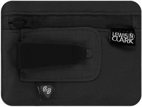 img 4 attached to Ultimate Protection: Lewis N Clark RFID Blocking Hidden Travel Accessories and Travel Wallets