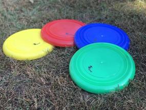 img 1 attached to 🌳 Explore Outdoor Fun with Cintz Frisbee Set - Set of 4 Flying Discs