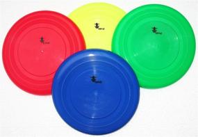 img 3 attached to 🌳 Explore Outdoor Fun with Cintz Frisbee Set - Set of 4 Flying Discs