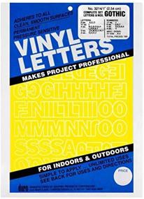 img 4 attached to Graphic Products Permanent Adhesive Letters Crafting for Craft Supplies