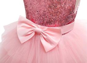 img 1 attached to 🌈 Exquisite Rainbow Sleeveless Holiday Princess Girls' Clothing - AGQT Collection