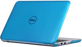 img 4 attached to 💻 iPearl mCover Hard Case for 11.6" Dell Inspiron 11 3162 / 3164 series - Aqua (released after Dec. 2015, NOT compatible with older 3137/3138 and 3147 / 3148 2-in-1 series) Laptop