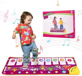 img 4 attached to Educational 🎶 Learning Toddler Musical Playmat