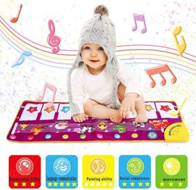 img 2 attached to Educational 🎶 Learning Toddler Musical Playmat