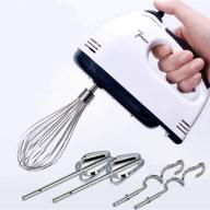 🎛️ 7 speed hand mixer electric: portable kitchen hand held mixer for perfect cookies, cakes, dough, and more – includes 5 attachments! логотип