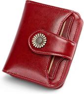 insifeel wallet leather compact blocking women's handbags & wallets logo