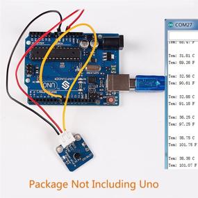 img 1 attached to 🌡️ Enhanced DS18B20 Temperature Sensor Module: Ideal for Arduino and Raspberry Pi Projects