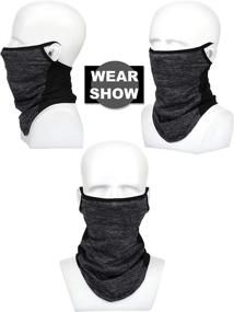 img 3 attached to Pieces Protection Headwear Balaclava Multiple