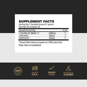 img 3 attached to 💪 MetCon Power Pre-Pump Nitric Oxide Booster - Unflavored Pre Workout Supplement for Amplifying Strength and Increasing Blood Flow Naturally