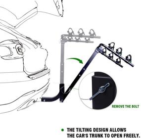 img 1 attached to AUREOLE Bicycle Foldable Minivans Receiver