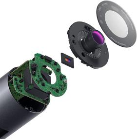img 2 attached to Веб-камера Dell UltraSharp HDR 4K: высокое разрешение, USB-камера для компьютера с зоной конфиденциальности, датчиком Sony STARVIS CMOS и датчиком приближения - черная анодированный алюминий - совместима с Windows