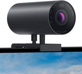 img 3 attached to Веб-камера Dell UltraSharp HDR 4K: высокое разрешение, USB-камера для компьютера с зоной конфиденциальности, датчиком Sony STARVIS CMOS и датчиком приближения - черная анодированный алюминий - совместима с Windows