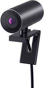 img 4 attached to Веб-камера Dell UltraSharp HDR 4K: высокое разрешение, USB-камера для компьютера с зоной конфиденциальности, датчиком Sony STARVIS CMOS и датчиком приближения - черная анодированный алюминий - совместима с Windows
