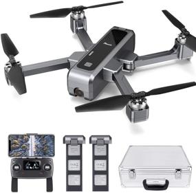 img 4 attached to Potensic D88 4k Camera Drones: Foldable, GPS Return, 5G Connectivity, Altitude Setting, Optical Flow, 2 Batteries - Ideal for Adults & Experts