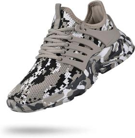 img 4 attached to 👟 Troadlop Kids Sneaker: The Top-Choice Breathable Lightweight Tennis Shoes for Boys and Girls