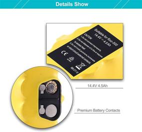 img 2 attached to 🔋 14.4V 4.5Ah Replacement Battery Compatible with Roomba R3 Series 500-900 - Fits Models: 500, 510, 530, 531, 532, 535, 536, 540, 550, 552, 560, 570, 580, 595, 600, 620, 650, 660, 700, 760, 770, 780, 790, 870, 880, 980