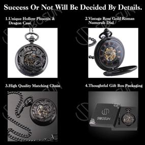 img 1 attached to SIBOSUN Custom Engraved Mechanical Graduation Watch