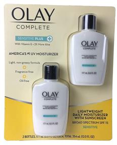 img 3 attached to 🧴 Olay Complete Sensitive Plus UV365 Daily Moisturizer Lotion 6 oz - 2 Pack