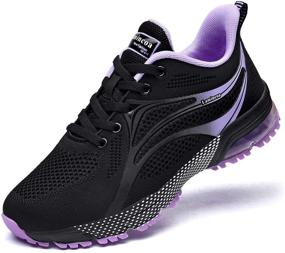 img 4 attached to 💨 Lamincoa Breathable Athletic Women's Shoes - Cushion Sneakers