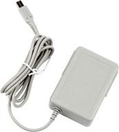 🔌 premium 2ds charger: ac adapter for nintendo 2ds/2ds xl/new 2ds xl – travel charger for home with wall plug power adapter (100-240 v) logo