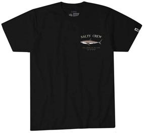 img 2 attached to 👕 Salty Crew Kids: Bruce Short Sleeve Tee (Little Kids/Big Kids) in Black - Size MD (Big Kids)