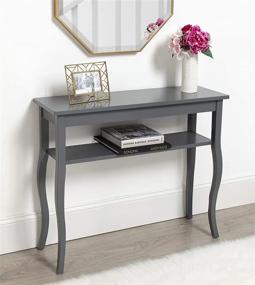 img 3 attached to Gray Kate and Laurel Lillian Console Table