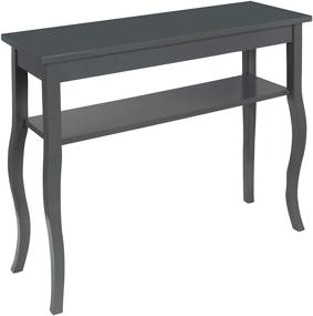 img 4 attached to Gray Kate and Laurel Lillian Console Table