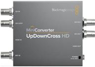 enhanced video conversion with blackmagic design mini converter updowncross hd logo