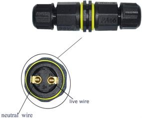 img 3 attached to Junction Connector IP68 Waterproof Cable Industrial Electrical