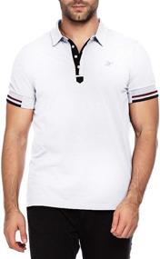 img 3 attached to 👕 Hotouch Men's Casual Short Sleeve Shirt: Stylish and Comfortable Clothing for Men