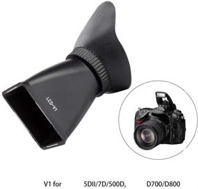 img 3 attached to Vbestlife Viewfinder Accessory Magnifier Sunshade Camera & Photo