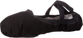 img 4 attached to 🩰 Bloch Women's Pro Elastic Ballet Shoes in Black - Size 6 Medium