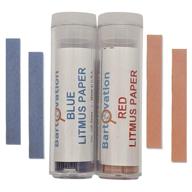 🔵 combo pack of blue acid indicator test strips logo
