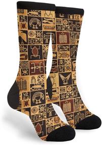 img 4 attached to African Egyptian Culture Novelty Socks