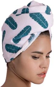 img 4 attached to 👩 Coco & Eve Hair Towel Wrap: Ultra-Absorbent Microfiber Hair Turban for All Hair Types