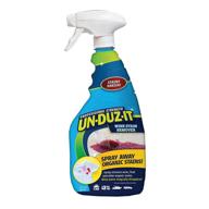 legend brands un-duz-it stain remover spray, 32 fl. oz – red wine and organic stain cleaner for carpets, upholstery, and fabrics logo