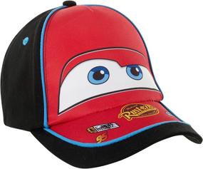 img 2 attached to 🧢 Детские аксессуары Disney Lightning McQueen - бейсболки для мальчиков