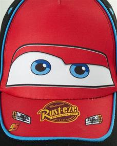 img 1 attached to 🧢 Детские аксессуары Disney Lightning McQueen - бейсболки для мальчиков