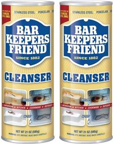 img 4 attached to 2-Pack BAR KEEPERS FRIEND Powdered Cleanser - 42 Oz Total for Effortless Cleaning
