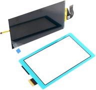 💠 nintendo switch lite lcd display screen lens replacement kit - turquoise logo
