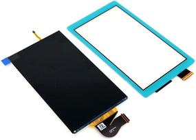 img 2 attached to 💠 Nintendo Switch Lite LCD Display Screen Lens Replacement Kit - Turquoise