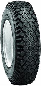 img 1 attached to 🔘 Oregon 58-021 410/350-5 Stud Tread Tubeless Tire 2-Ply: High-Performance Solution for Versatile Terrains