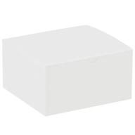 aviditi gift boxes: 5x5x3 white (pack of 100) - easy assemble boxes for holidays, birthdays, and special occasions logo