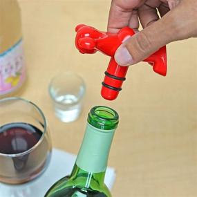 img 1 attached to 🍾 Sir Perky Novelty Bottle Stopper: Quirky and Fun Solution to Preserve Your Beverages