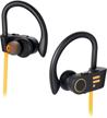 bluetooth earphones fluid form gazelle orange logo