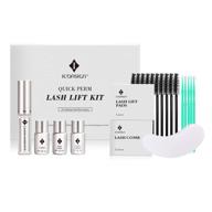 💫 iconsign quick perm lash lift kit - professional, long-lasting curling perming wave - complete lotion & liquid set logo