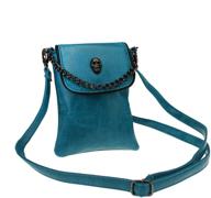 кожаная сумка-портфель через плечо с заклепками логотип